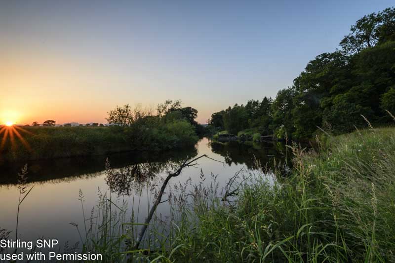 River Forth near Craigforth by Kenny Halley